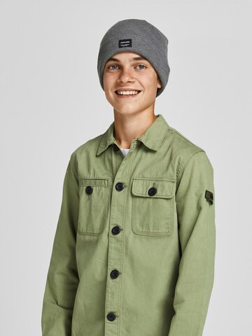 Jack & Jones Junior Čepice 'Dna' – šedá: přední strana