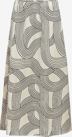 OBJECT Nederdel i beige: forside