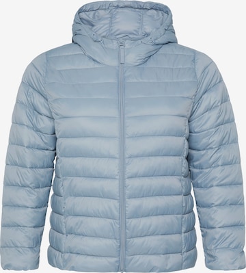 ONLY Carmakoma - Chaqueta de entretiempo 'CARTAHIA' en azul: frente