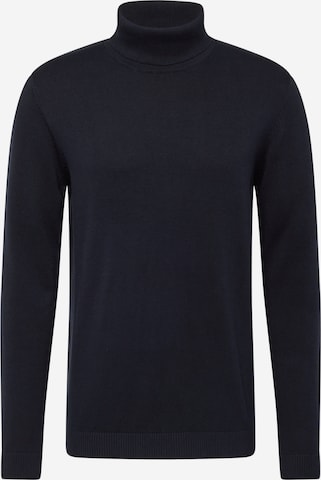 JACK & JONES Свитер 'JJEBasic' в Синий: спереди