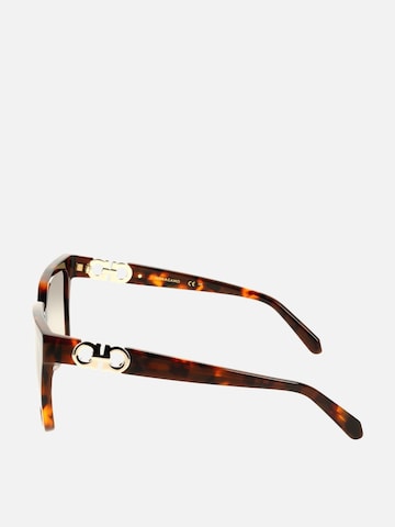 Occhiali da sole di FERRAGAMO in marrone