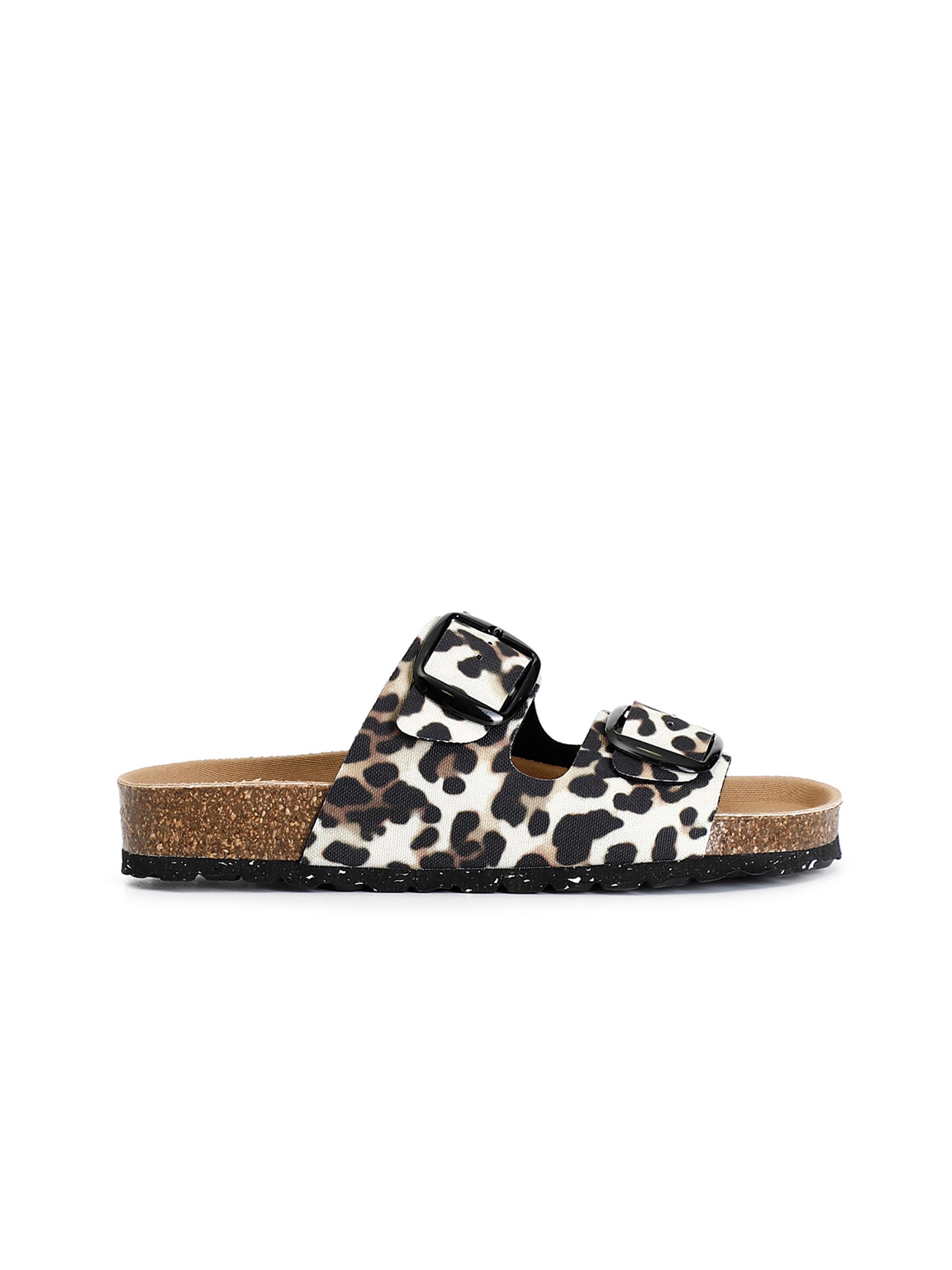 Sandalo di CAFè NOIR in marrone: frontale