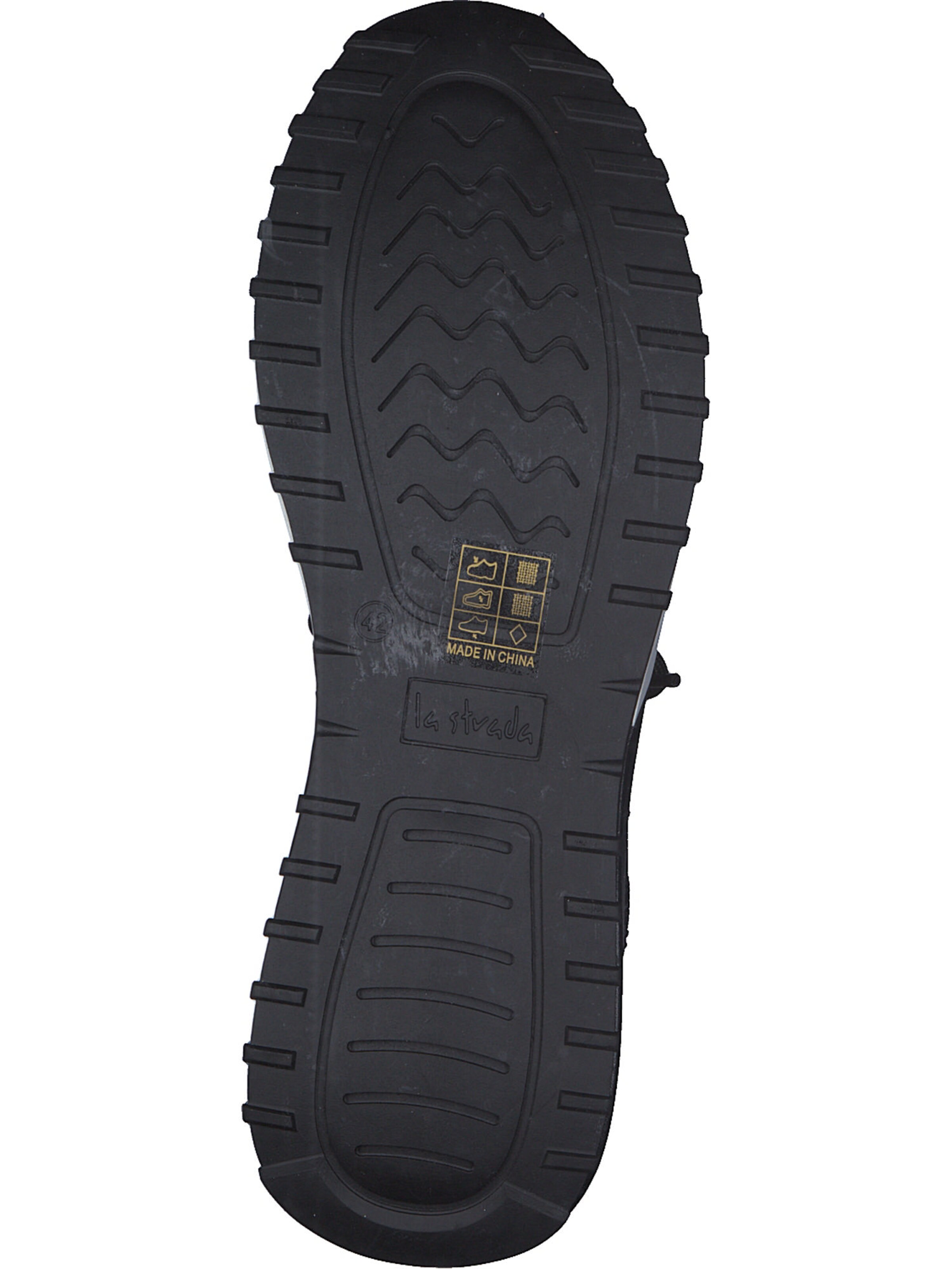 Baskets basses '2301653' LA STRADA en noir