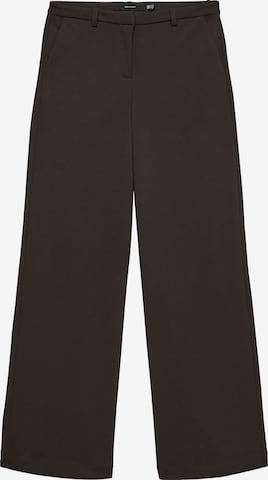 VERO MODA Широкий Штаны 'VMZAMIRA' в Коричневый: спереди