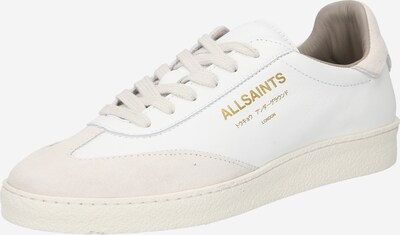 AllSaints Baskets basses 'THELMA' en beige / or / blanc, Vue avec produit