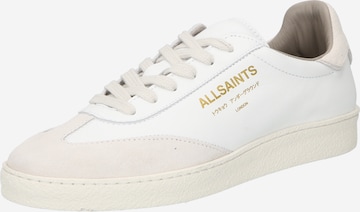 AllSaints - Zapatillas deportivas bajas 'THELMA' en blanco: frente