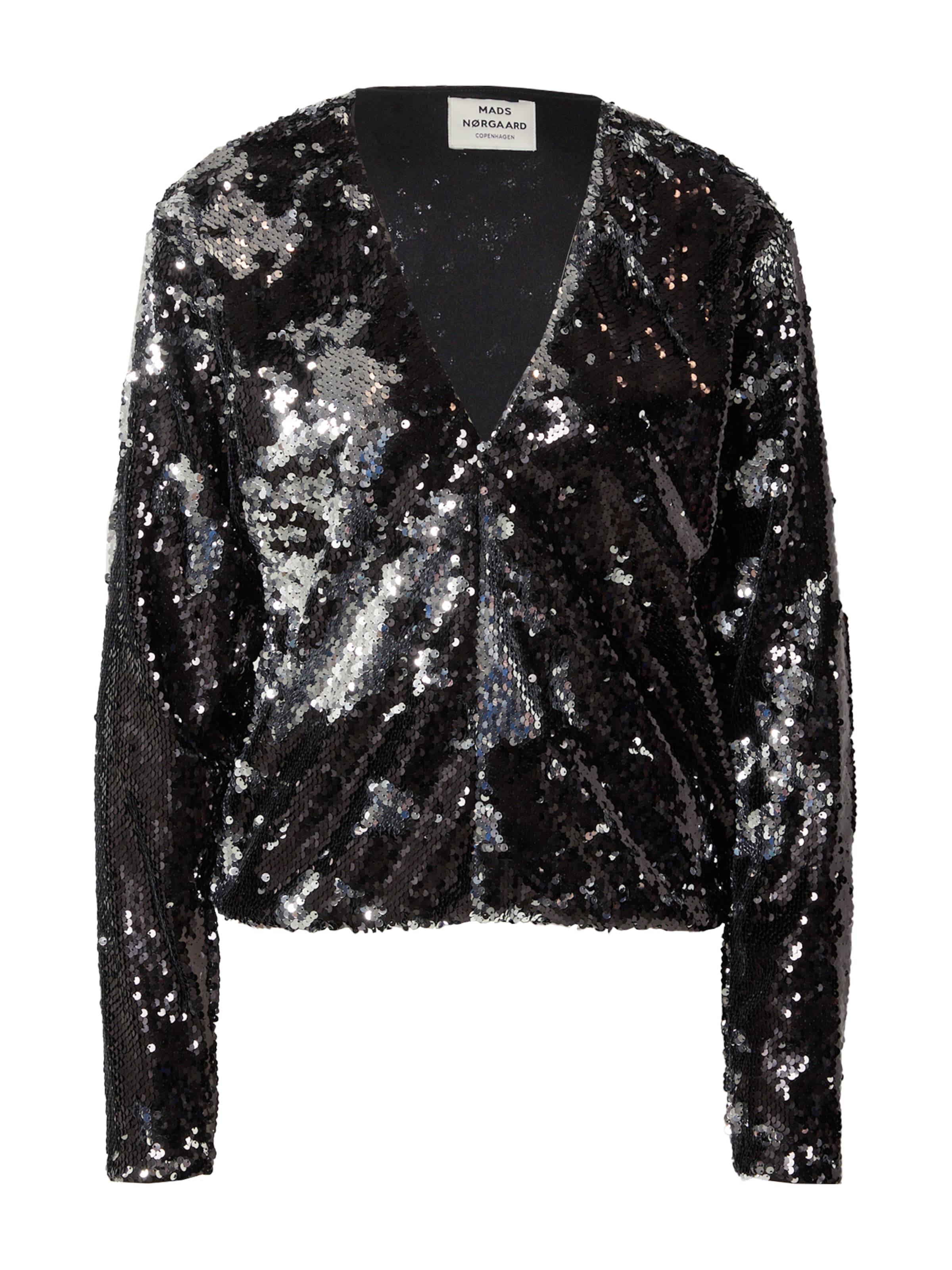 MADS NORGAARD COPENHAGEN Särk 'Fulda', värv must: eest vaates