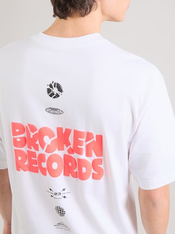 Jordan - Camiseta 'NC RCRDS' en blanco