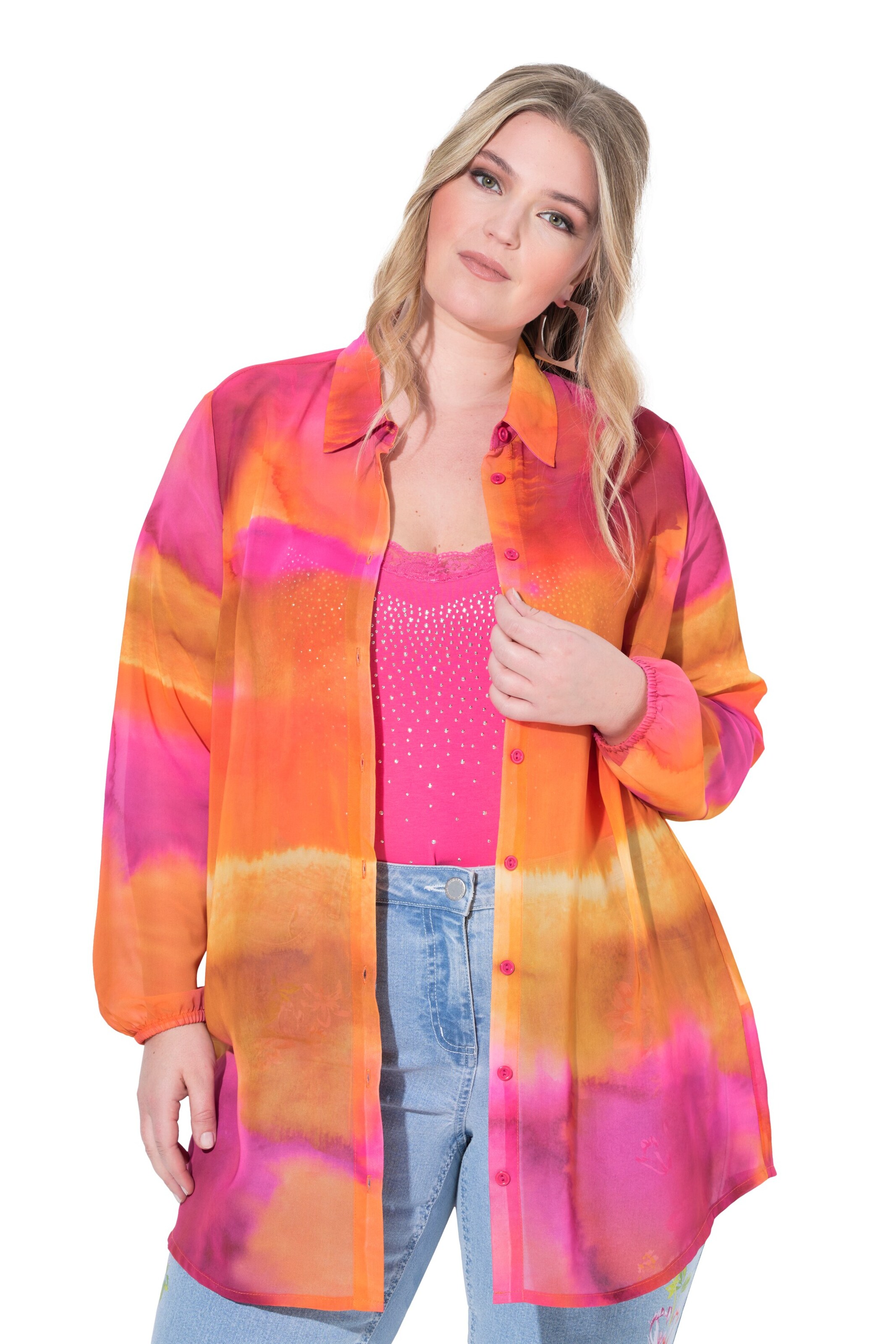 MIAMODA Bluse in Pink: Vorderseite