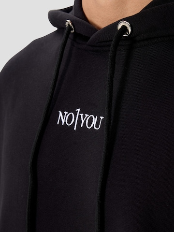 Ossy Homer Sweatshirt 'Baumwolle 450 GSM Oversize Hoodie – Kapuzenpullover' in Schwarz