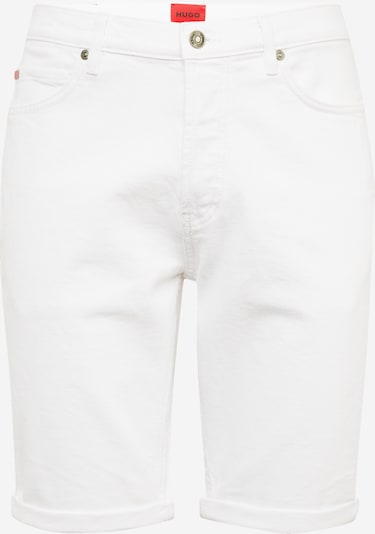 HUGO Red Jean en blanc denim, Vue avec produit