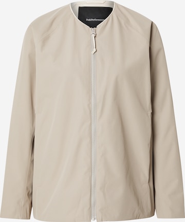 Geacă outdoor 'Quest' de la PEAK PERFORMANCE pe bej: față