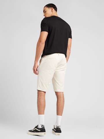 Regular Pantalon chino Goldgarn en beige