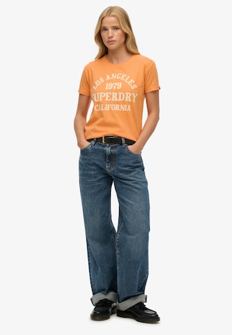 Superdry Shirt 'Surf' in Oranje