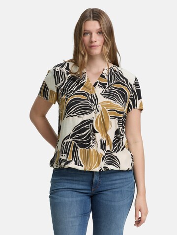 Tom Tailor Women + Bluse in Beige: Vorderseite