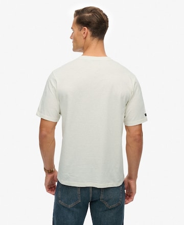 T-Shirt 'Campaign Souvenir' Superdry en beige