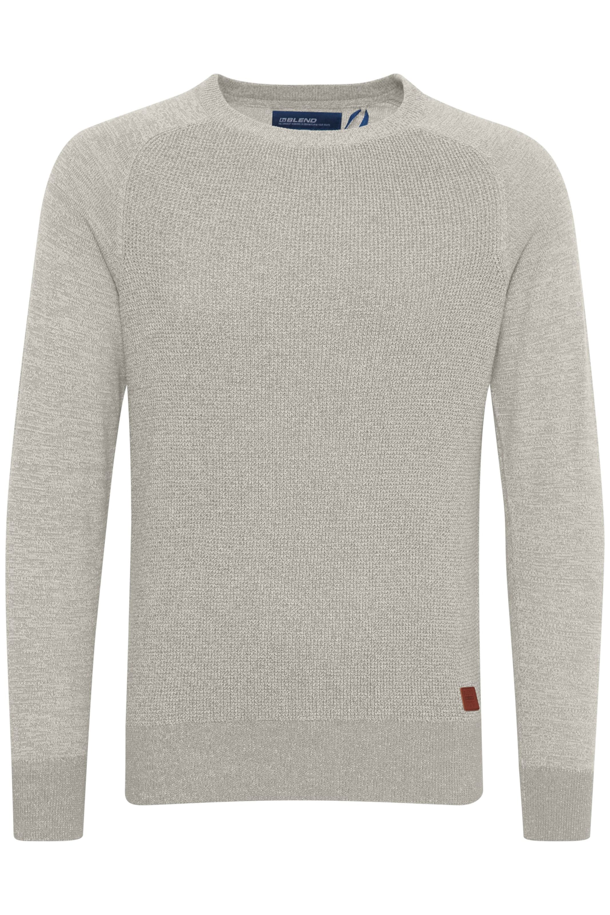 BLEND Trui 'Gandolf' in Grijs: voorkant