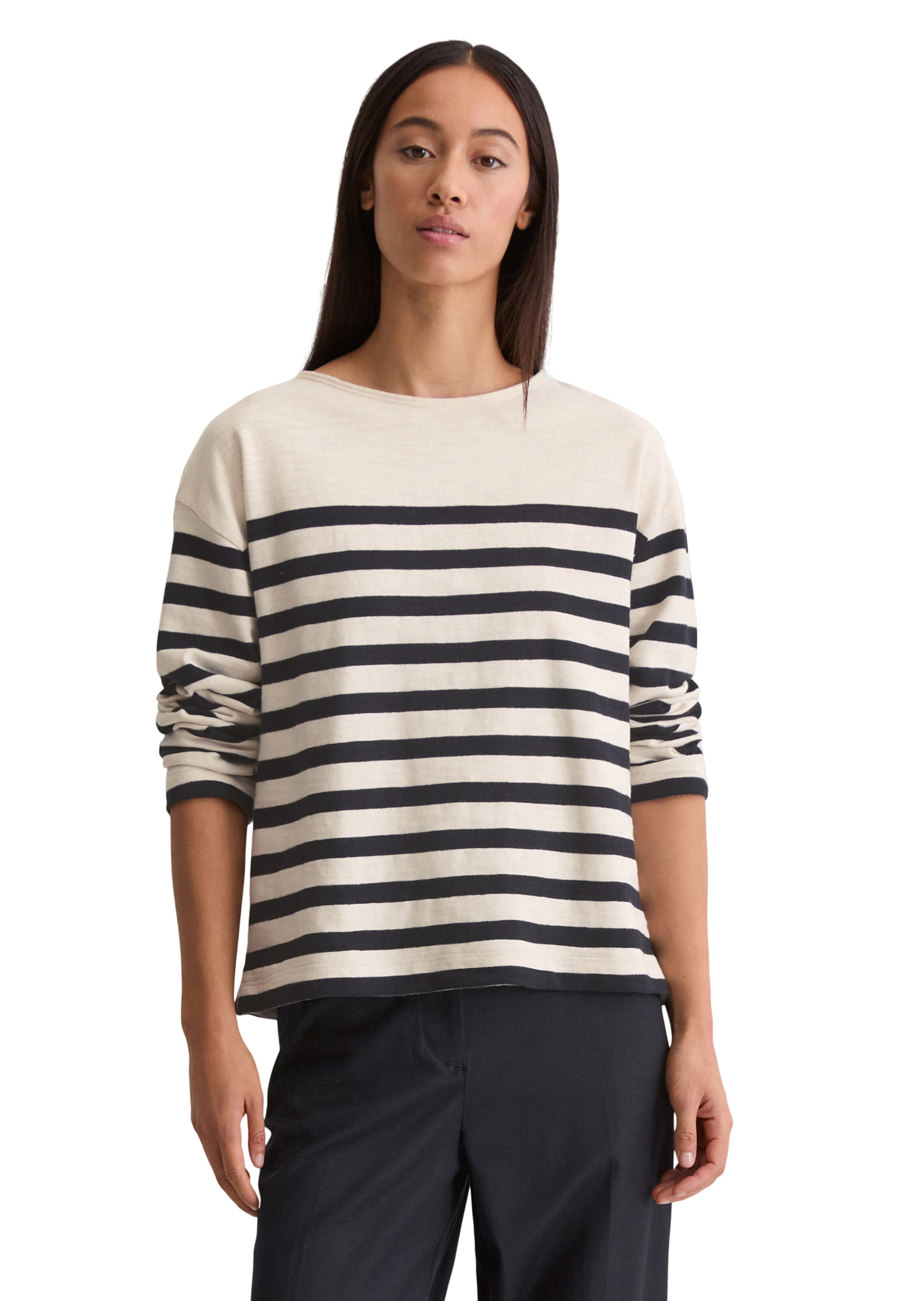 Marc O'Polo Shirt in Beige: Vorderseite