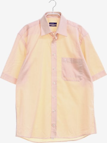 KAUF Button Up Shirt in M in Orange: front