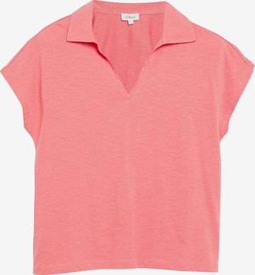 s.Oliver Poloshirt in Pink: Vorderseite