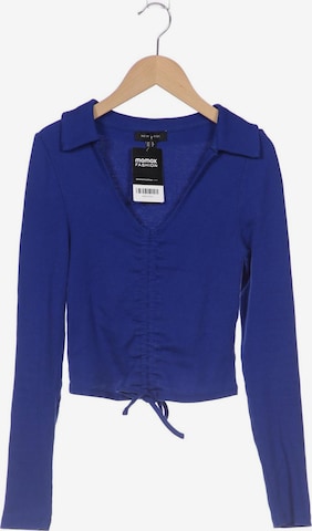 NEW LOOK Langarmshirt S in Blau: predná strana