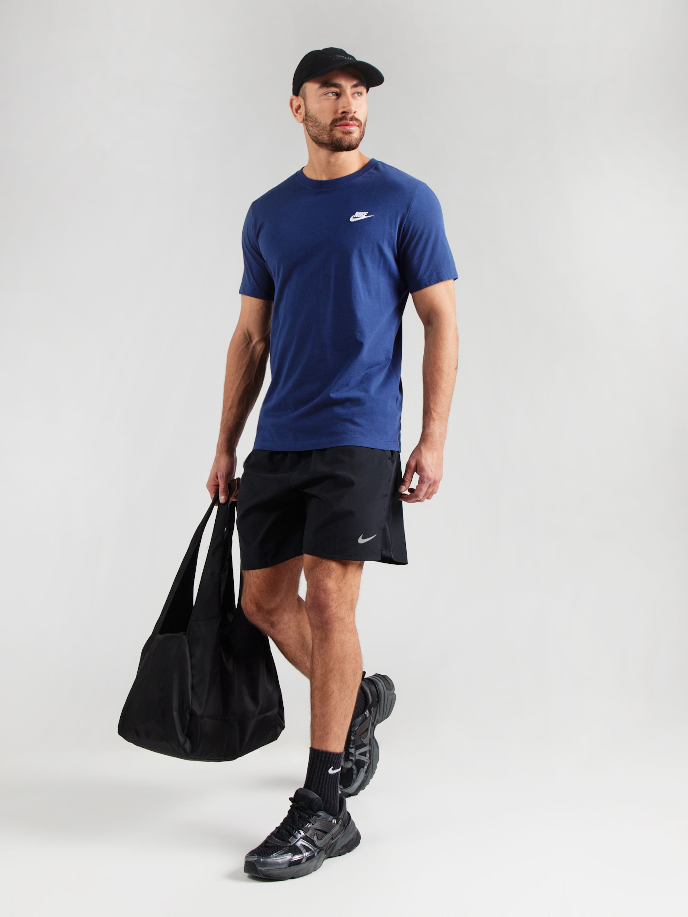 Nike Sportswear Regular fit Tricou 'Club' pe Bleumarin | ABOUT YOU