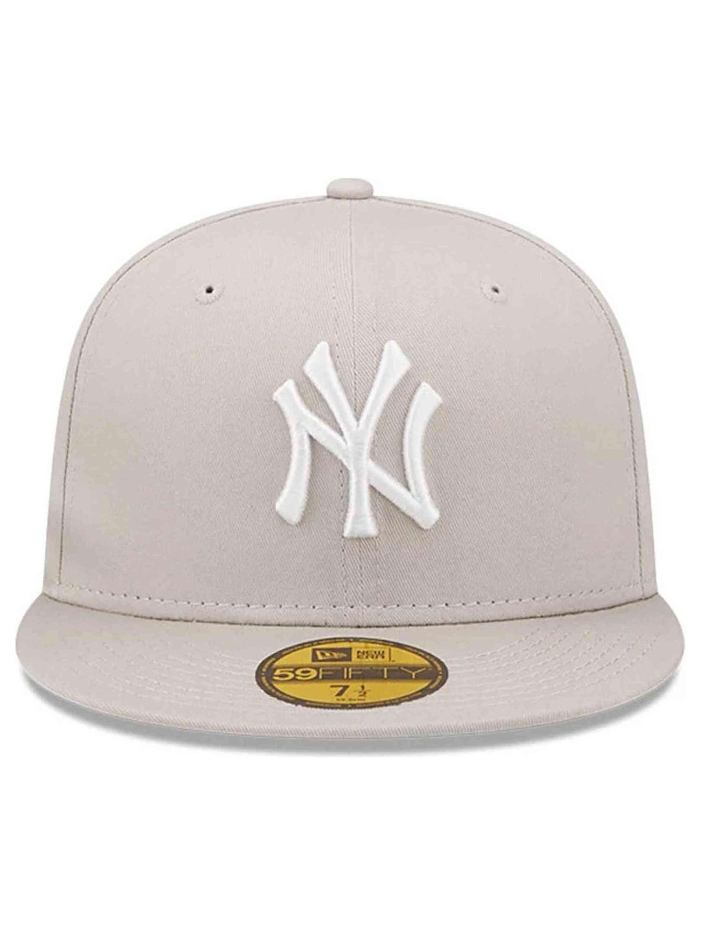 NEW ERA - Gorra deportiva 'New York Yankees League Essential 59FIFTY' en gris: frente