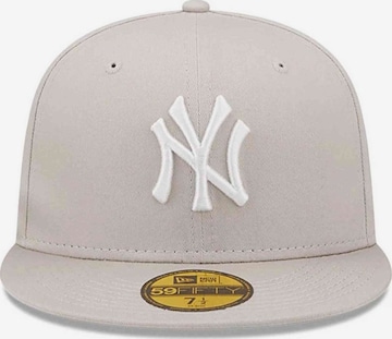 Cappello da baseball sportivo 'New York Yankees League Essential 59FIFTY' di NEW ERA in grigio: frontale