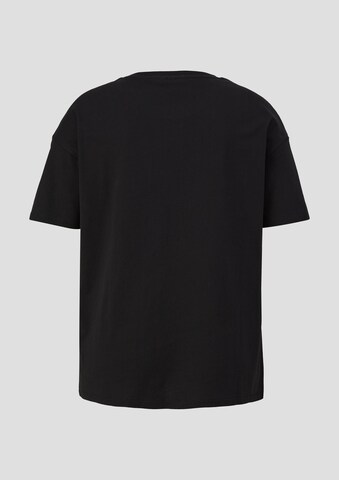 QS Shirt in Schwarz
