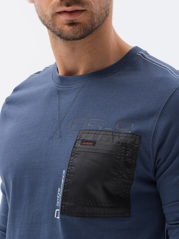 T-Shirt 'L130' Ombre en bleu