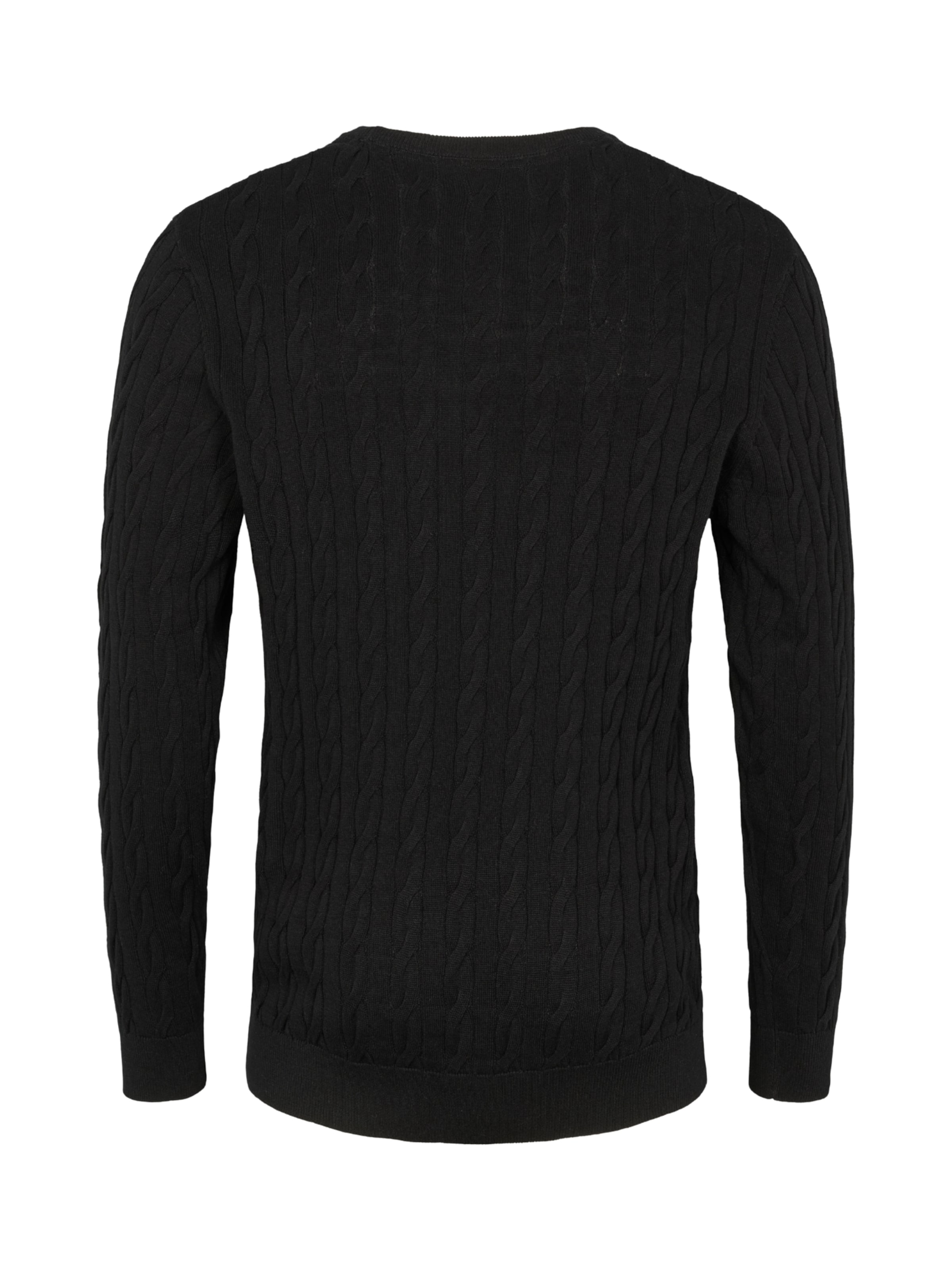 VINSON - Pullover 'Grant' em preto
