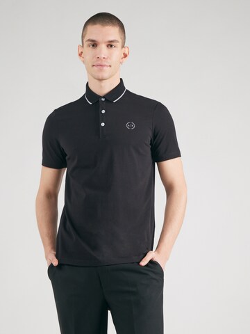 juoda ARMANI EXCHANGE Marškinėliai: priekis