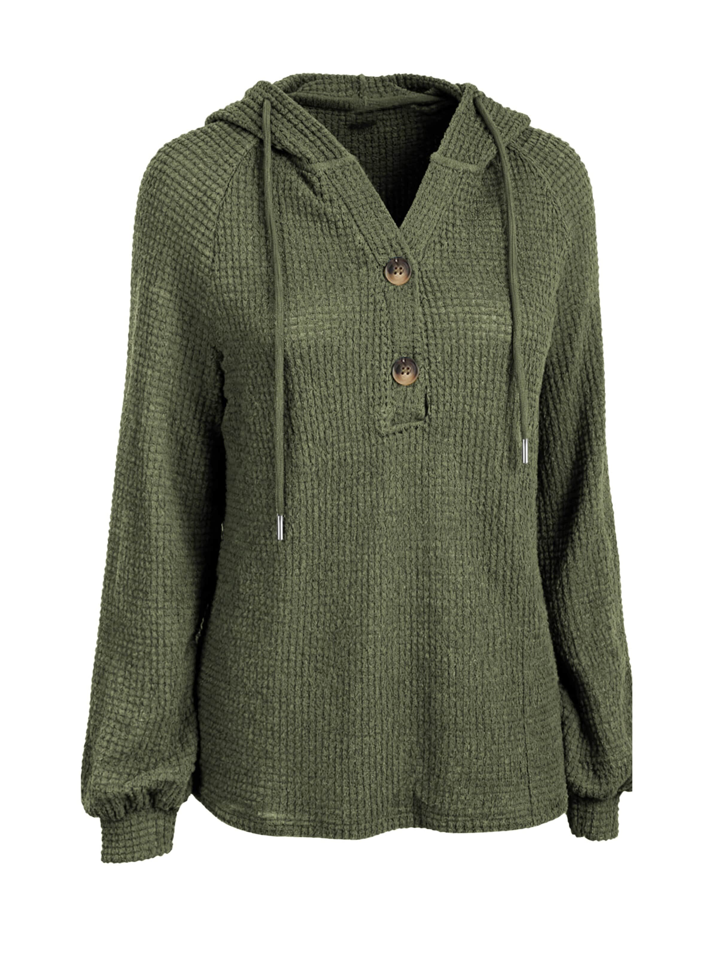 MEETWEE Sweater in Green: front