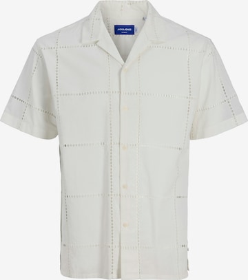 JACK & JONES Paita 'JORSUMMER LUKE' värissä valkoinen: etupuoli