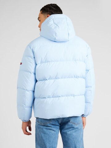 Tommy Jeans Winter Jacket 'ESSENTIAL' in Blue