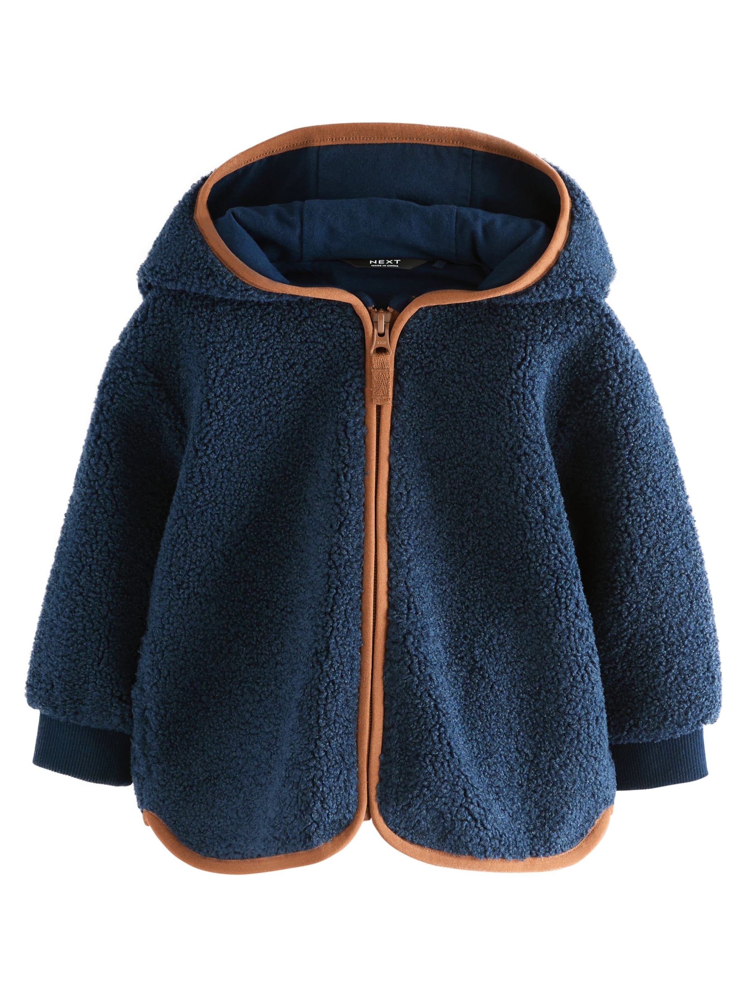 Next Поларено яке в синьо: отпред