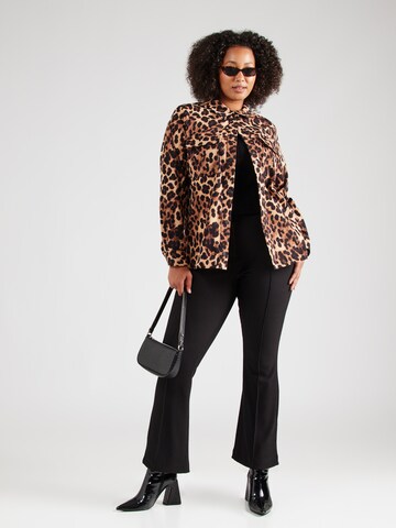 ONLY Carmakoma Blouse 'CARCashi' in Beige