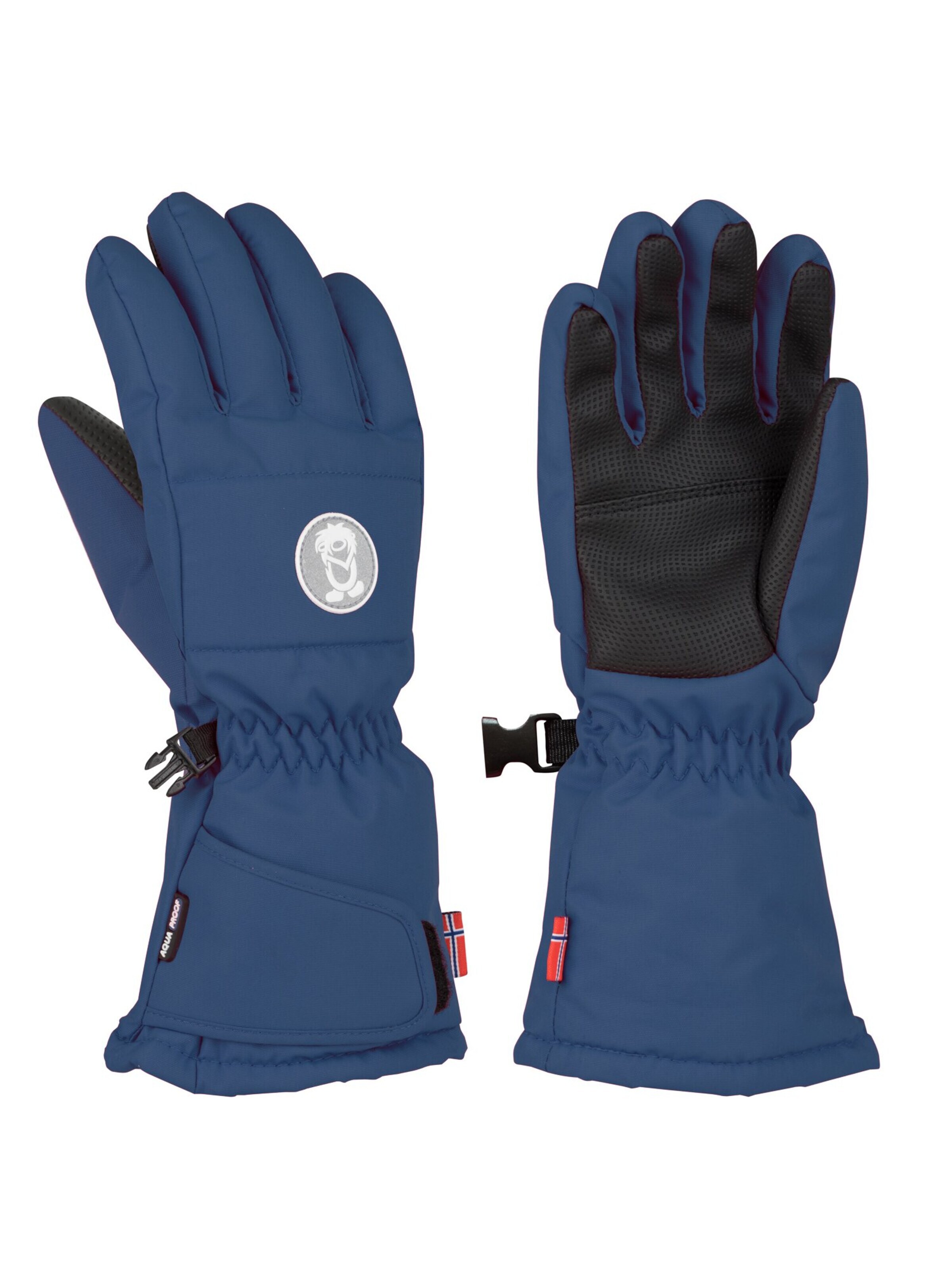 TROLLKIDS Gloves in Blue: front