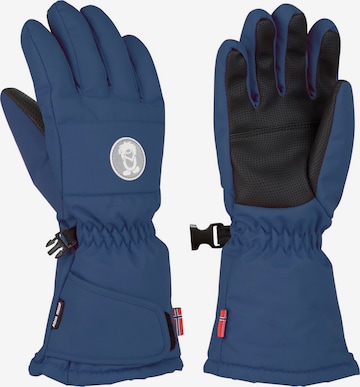 TROLLKIDS Gloves in Blue: front