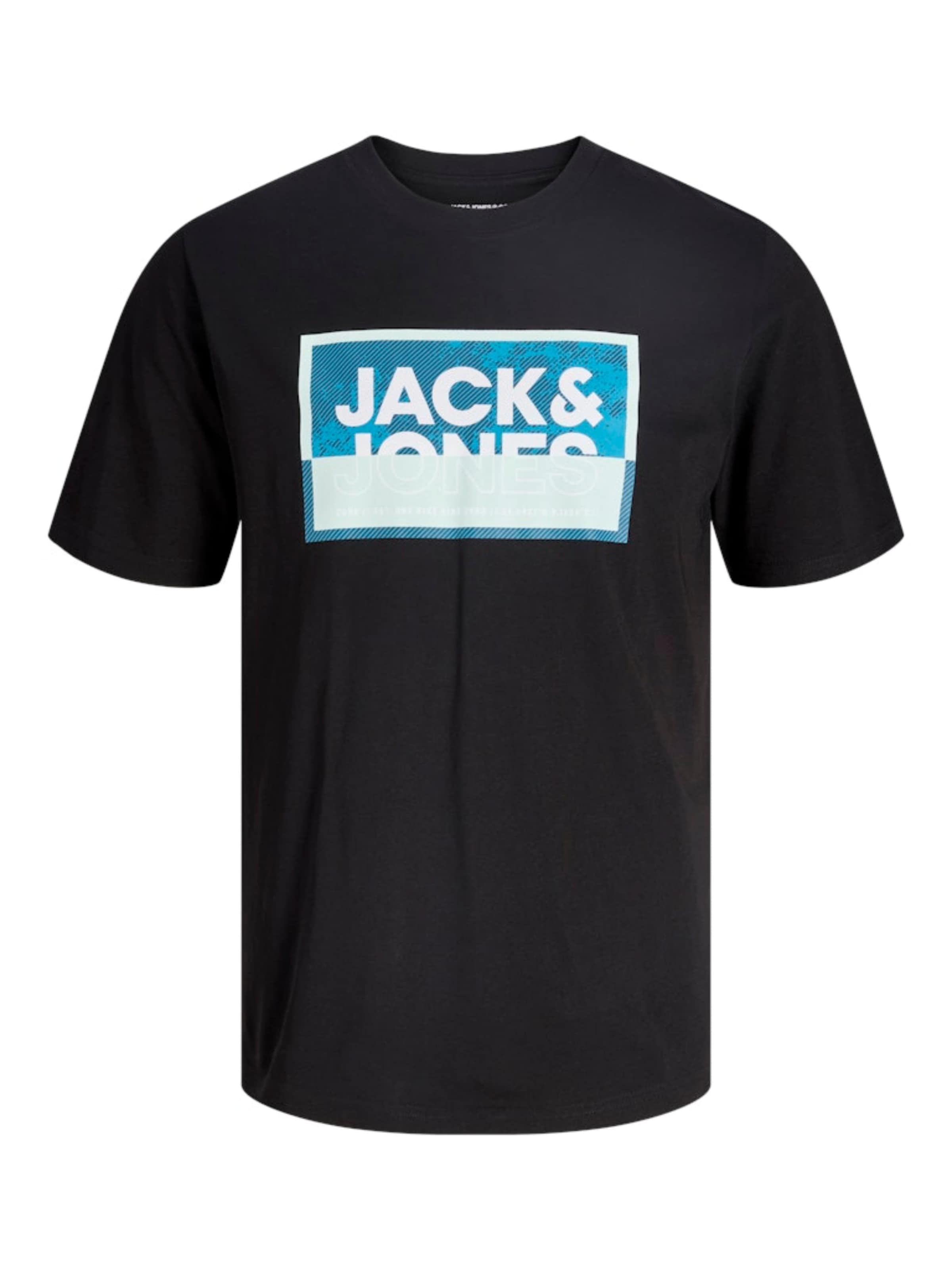 JACK & JONES Shirt in Black: front