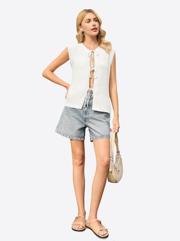 Imily Bela Вязаная жилетка в Белый