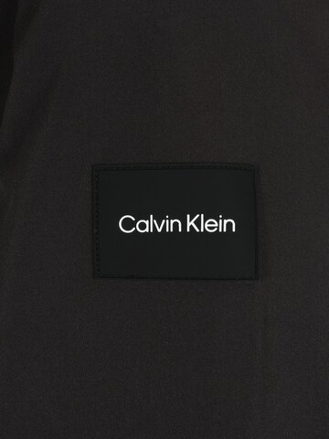 Calvin Klein Big & Tall Přechodná bunda – černá