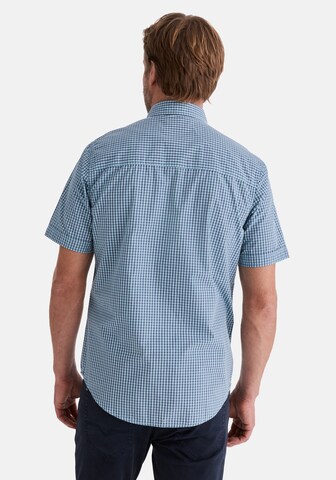 Stooker Men Regular Fit Hemd 'Hudson' in Blau