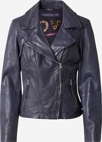 Veste mi-saison FREAKY NATION en violet : devant