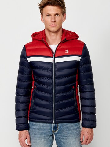 KOROSHI Übergangsjacke in Blau