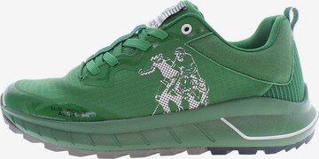 U.S. POLO ASSN. Sneakers laag 'SETH' in Groen: voorkant