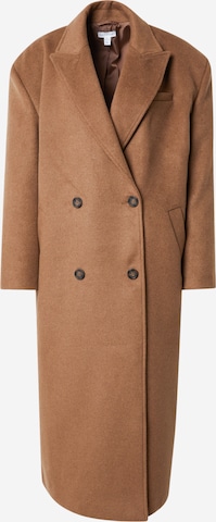 Beige Topshop Pea Coat TOPSHOP Between-Seasons Coat In Camel ABOUT YOU