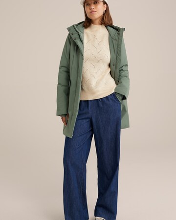 WE Fashion Winterparka in Grün