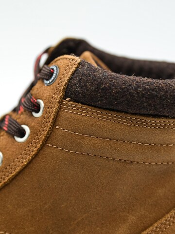 Sneaker alta 'Pepe Jeans Cognac 879' di Pepe Jeans in marrone