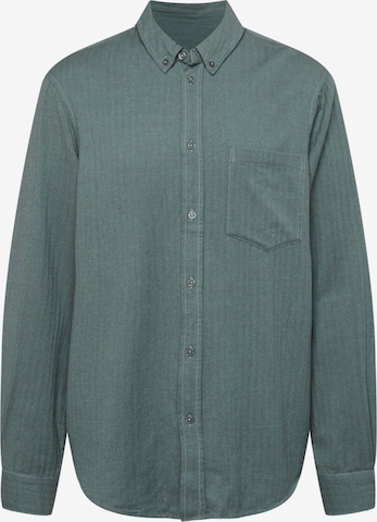 Regular fit Camicia 'Eduard' di ABOUT YOU x Alvaro Soler in verde: frontale